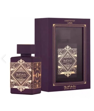 LATTAFA BADEE AL OUD AMETHYST EDP 100ML - MASCULINO - UNISSEX LATTAFA BADEE AL OUD AMETHYST EDP 100ML - MASCULINO - UNISSEX
